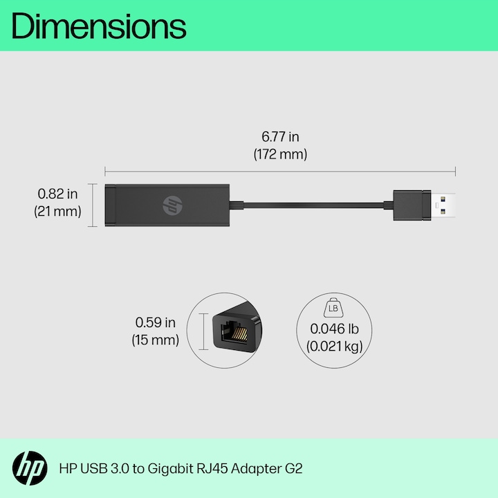 Productafbeelding HP G2 (USB, RJ45/LAN (1x))