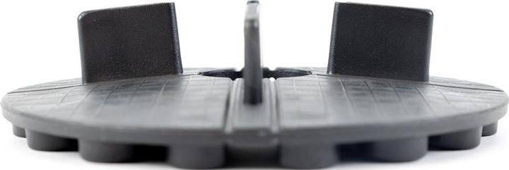 Actual product image Sanpro Rubber slab bearing / terrace bearing with joint cross 4/18 mm, quantity 1 piece (1 x)