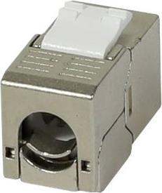 Actual product image Synergy 21 Keystone, module TP socket (RJ45) CAT6A 500MHz Short with cable clamp (Keystone module)