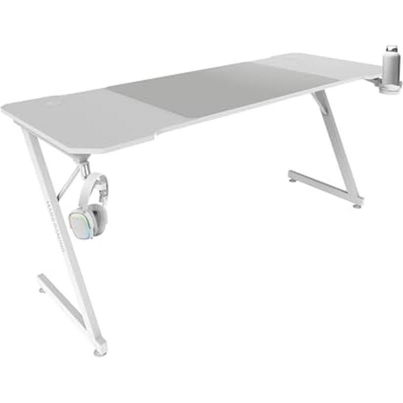 Mars Gaming MGDX160, Tavolo Gaming, Bianco
