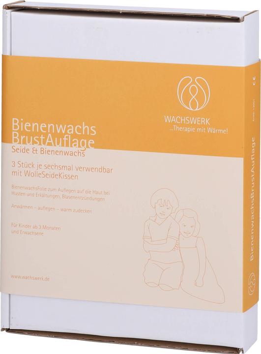Actual product image Wachswerk Beeswax breast pad set, 1 pc FOL (1 x)