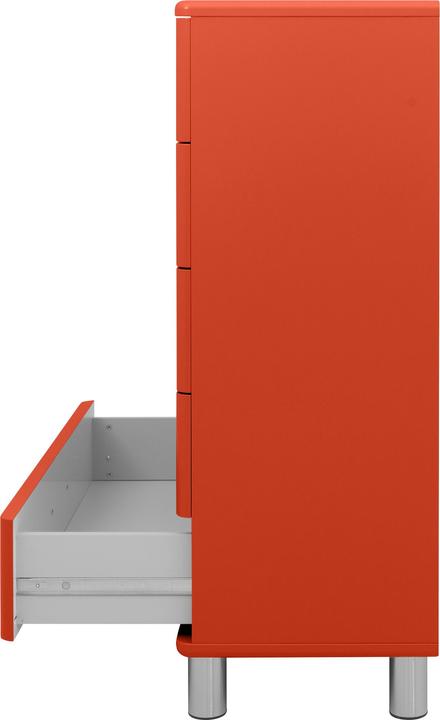 Produktbild tenzo Malibu Kommode Metall/Holzwerkstoff 86x41x111 cm (86 x 41 x 111 cm)