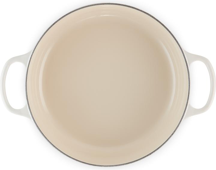 Image du produit Le Creuset Gourmet-Bräter SIGNATURE Meringue (30 cm, Cocotte + faitout, Fonte)