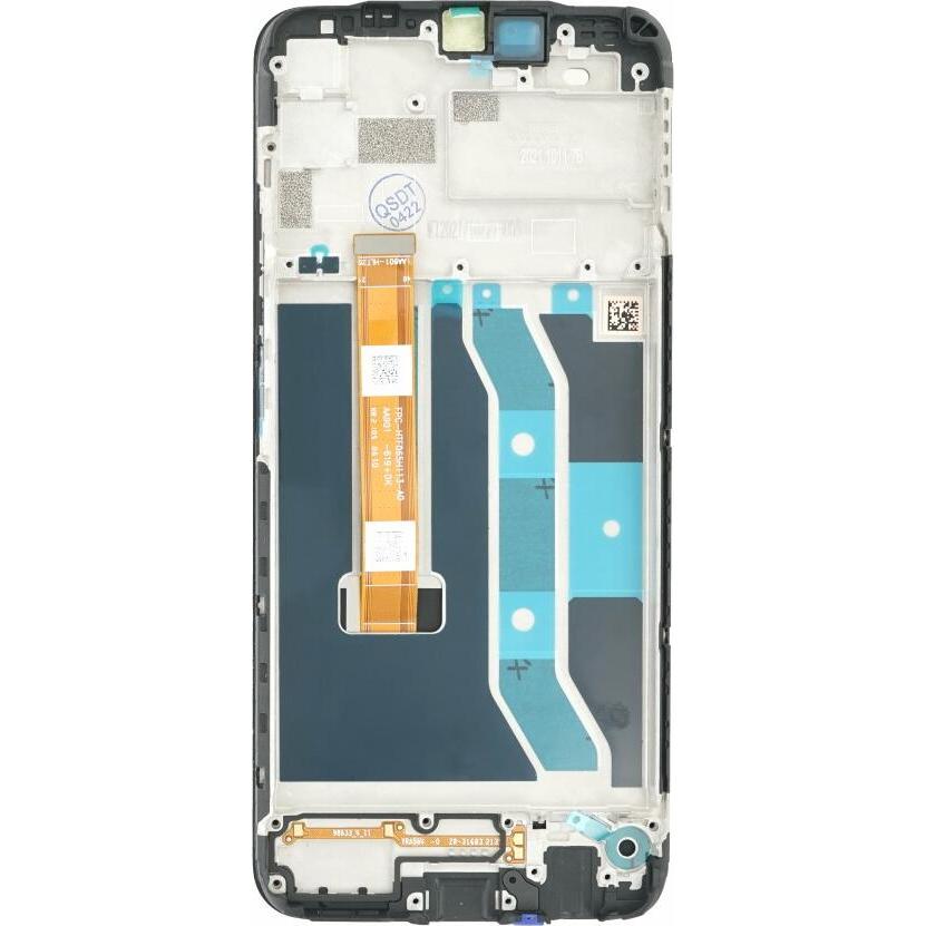 Thumbnail - OEM Display-Einheit + Rahmen für Realme C25 schwarz (Display, Realme C25), Mobilgerät Ersatzteile
