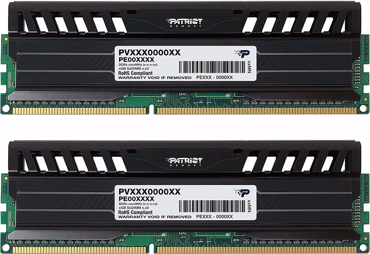 Actual product image Patriot Viper 3 Black Mamba (2 x 8GB, 1600 MHz, DDR3-RAM, DIMM)