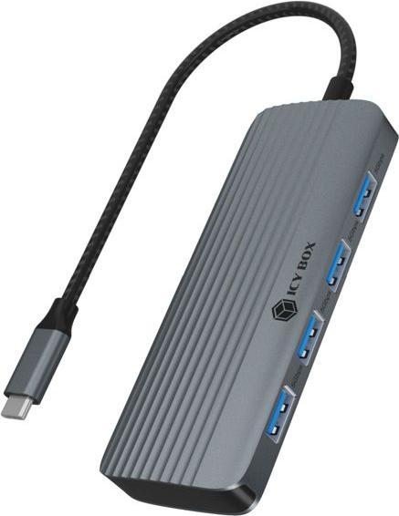 Produktbild Icy Box IB-DK4022a-CPD (USB-C, 6 Ports)