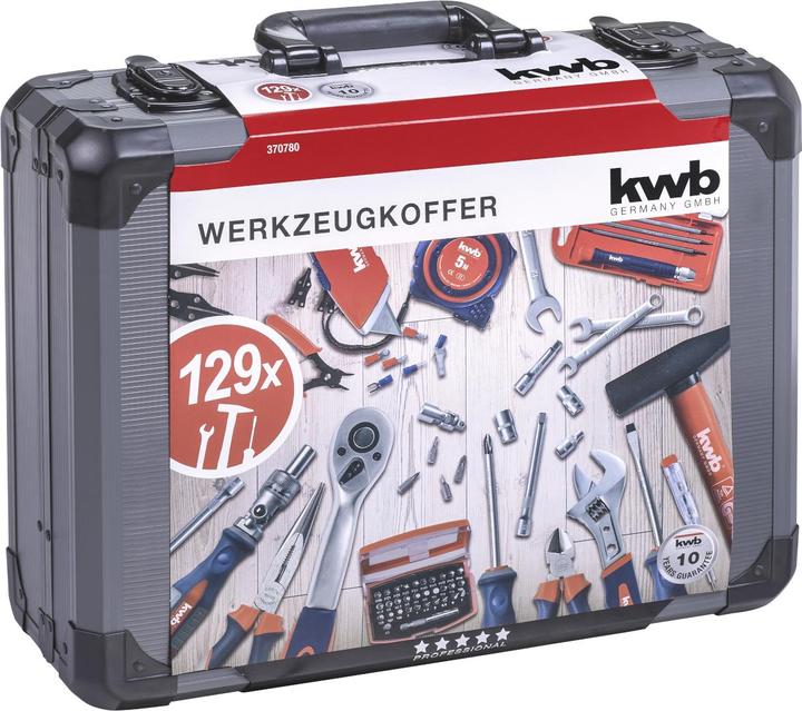 Actual product image kwb Tool box (129 pieces)
