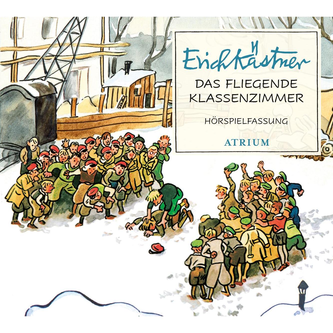 Das fliegende Klassenzimmer, Hörbücher von Heinz Schimmelpfennig, Rainer Baudisch, Thomas Rosengarten, Walter Trier, Ire...