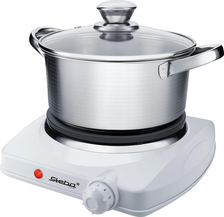 Image du produit Steba Plaque de cuisson Plaque chauffante en fonte avec surface de cuisson ø19 cm