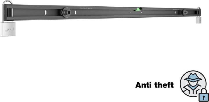 Image du produit Multibrackets M Universal Public Wallmount Black Large (Mur, 85", 80 kg)