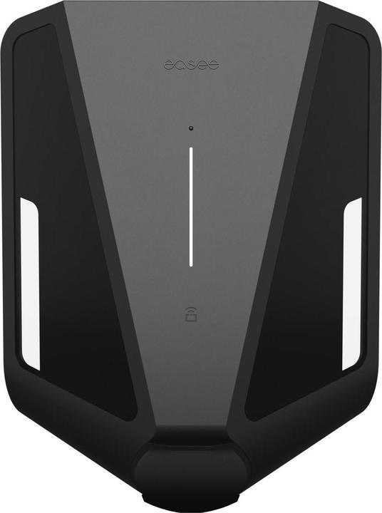 Easee Charge Pro Black Wallbox MID 10263 (Tipo 2, 22 kW, 32 A, Cablato fisso)