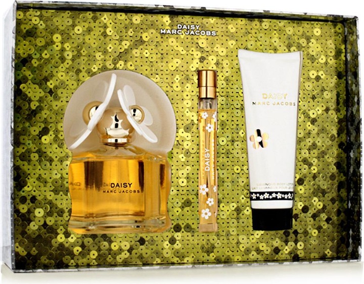 Actual product image Marc Jacobs Daisy SET EDT 100 ml + body lotion 75 ml + miniature EDT 10 ml 100ml (Eau de toilette)