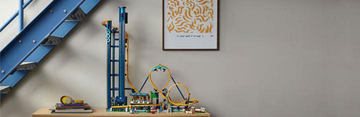 Produktbild LEGO Looping-Achterbahn (10303, LEGO Icons, LEGO Seltene Sets)