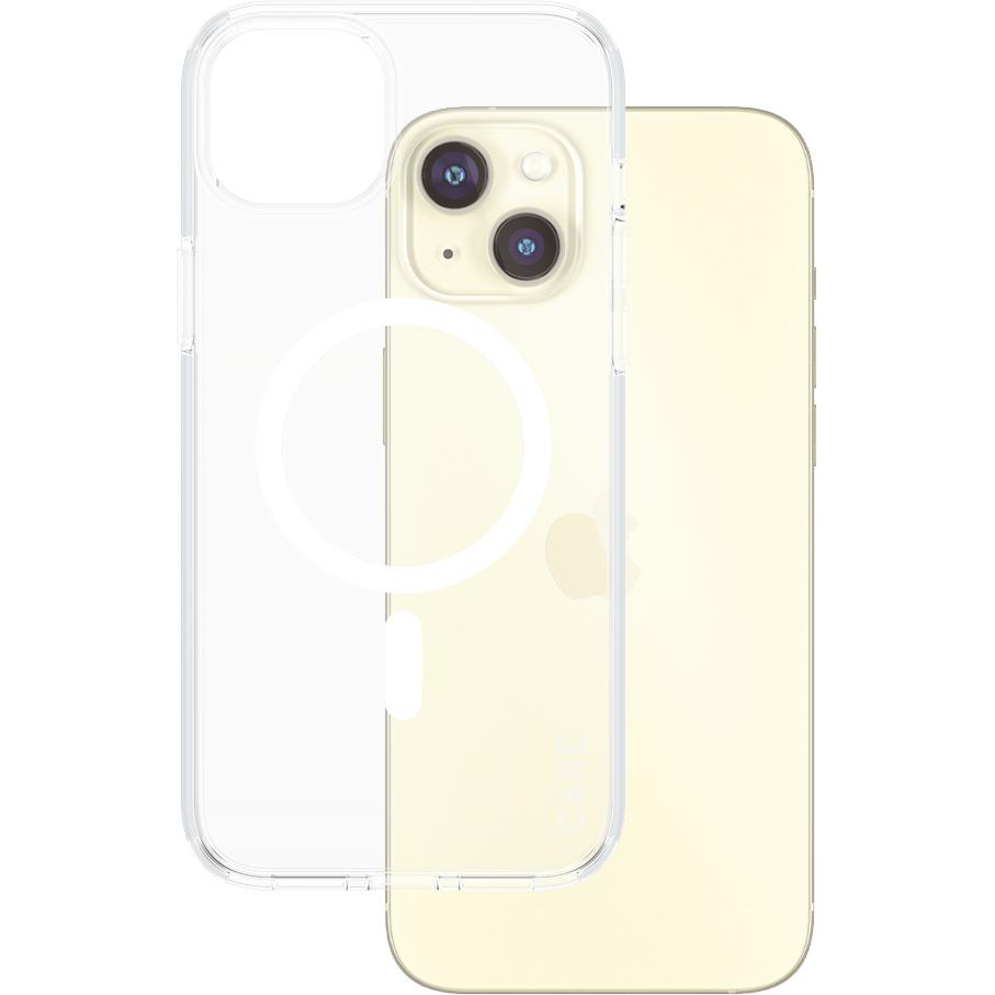 Care Case Flagship (Apple iPhone 15 Plus), Smartphone Hülle, Transparent, Weiss
