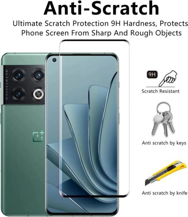 Produktbild Screenguard Full Screen Panzerglas (1 Stück, OnePlus 10 Pro)