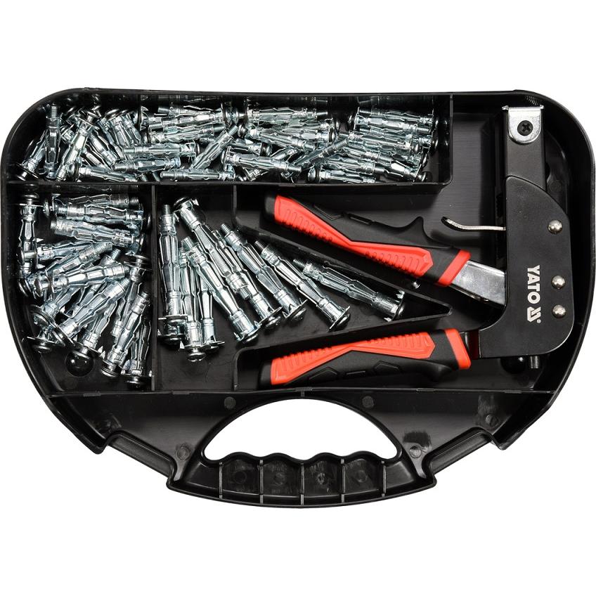 Thumbnail - Yato, Heftgerät, Pin Crimper Molly Mit 60 Ersatzteilen (60 Blätter)