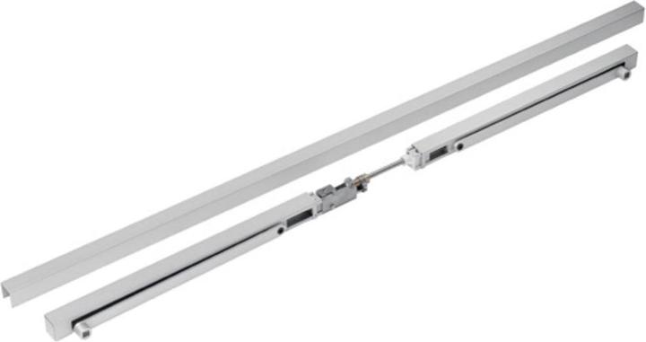Dormakaba Guide rail with closing follower controller GSR Contur Design (Room door, Entrance door, Wooden door, French window, Indoor)