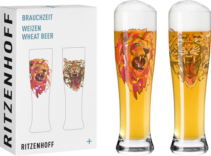 Braun, Grün, Transparent