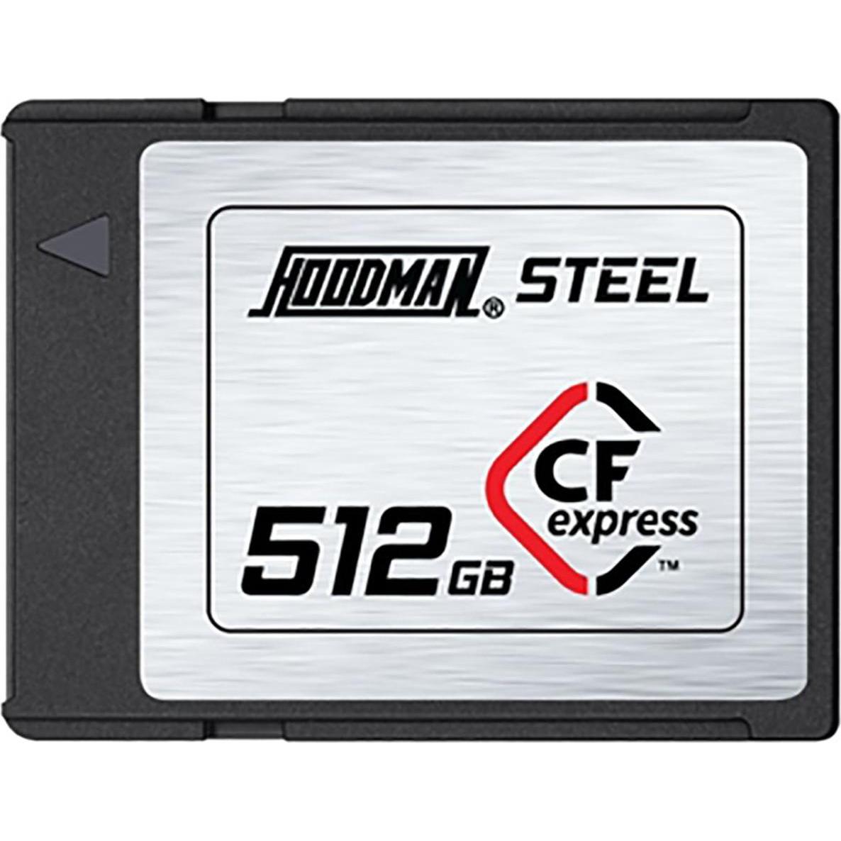 Hoodman Scheda CFexpress di tipo B 512GB 1700/1400MB/s (512 GB, CFexpress tipo B), Scheda di memoria