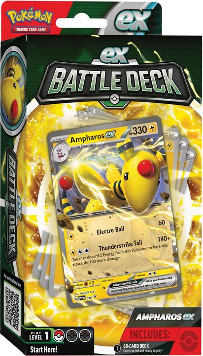 Actual product image Pokémon Pokemon TCG Battle Decks Ampharos (English, Deck)