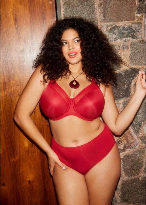 Image du produit Elomi Smooth Uw Moulded Non Padded Beha - Haute Red - Maat (EU) 85J (100 J)