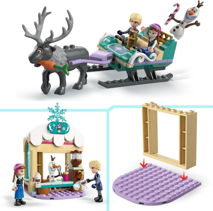 Produktbild LEGO Annas Schlittenabenteuer (43256, LEGO Disney)