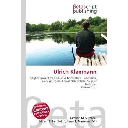 Ulrich Kleemann, Fachbücher von Miriam T. Timpledon, Susan F. Marseken, Lambert M. Surhone