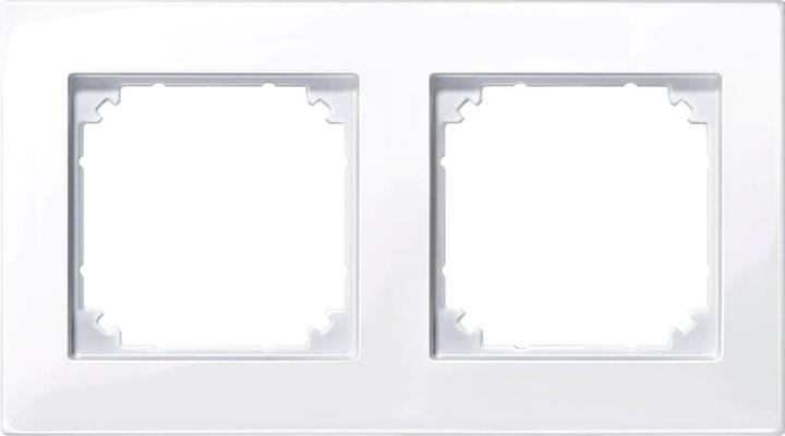 Produktbild Merten Rahmen 2f akws glz M-PLAN Kst 503225