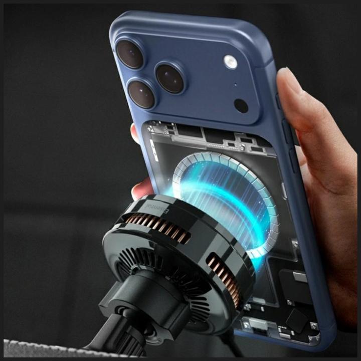 Actual product image Spigen Other goods Essential EV25MFAQ Magnetic MagSafe Car Air Vent Mount - Black
