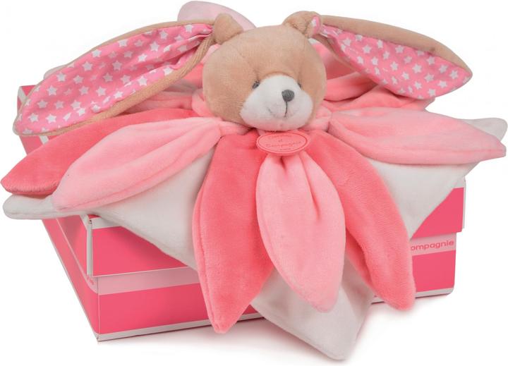 Actual product image Doudou et Compagnie Plush bunny puppet Doudou