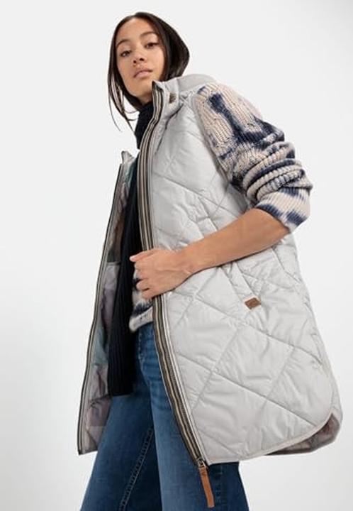 Image du produit Camel Active Gilet long avec capuche en polyester recyclé (48)