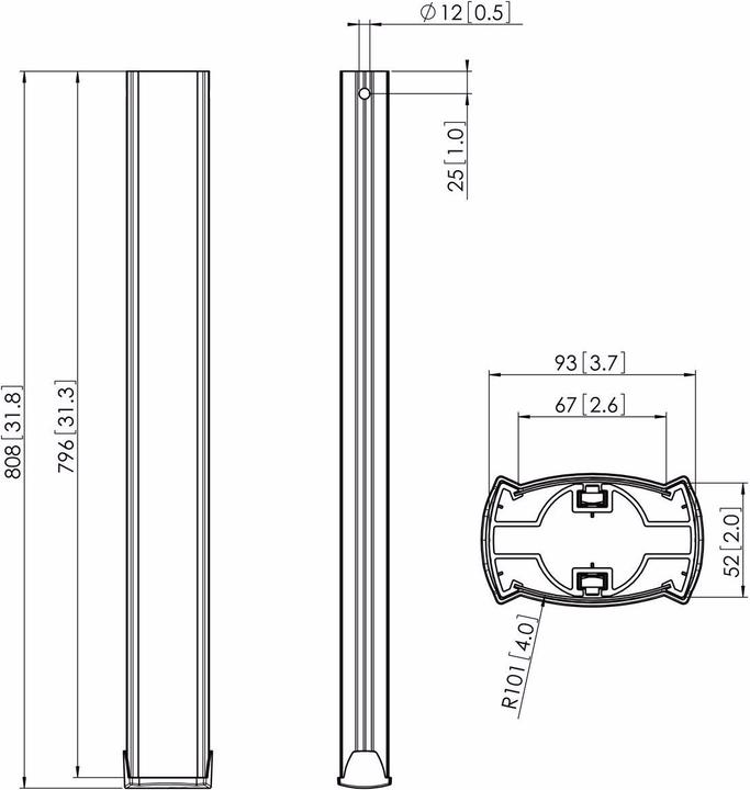 Actual product image Vogels PUC2508