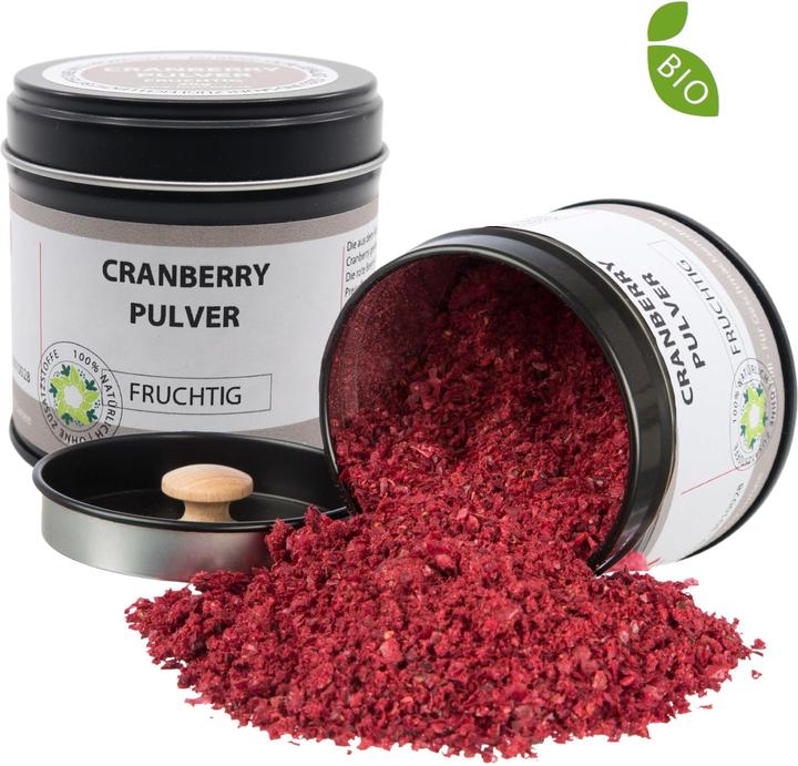 Produktbild Justchili Bio Cranberry Pulver (25 g)