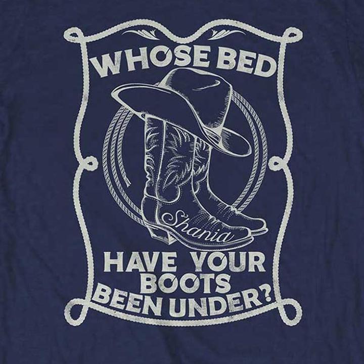 Produktbild Universal Textiles Whose Bed Have Your Boots Been Under? TShirt (M)
