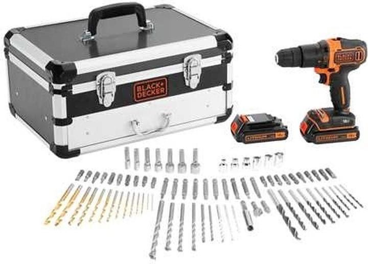 Actual product image Black & Decker & Decker BDC718AS2F Drilling Machine Without Key (Power drill)