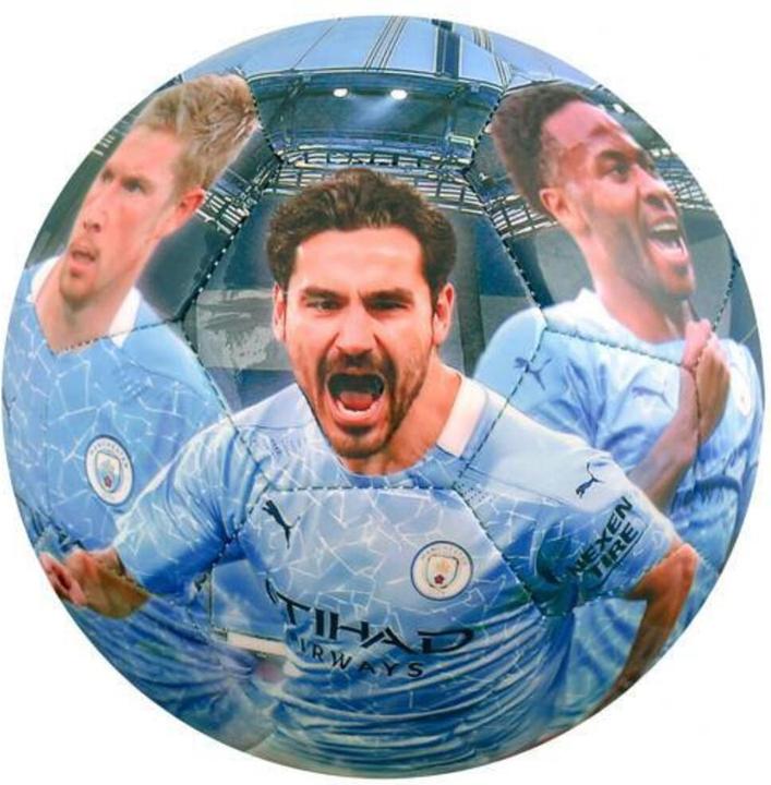 Actual product image Manchester City FC Football player photos