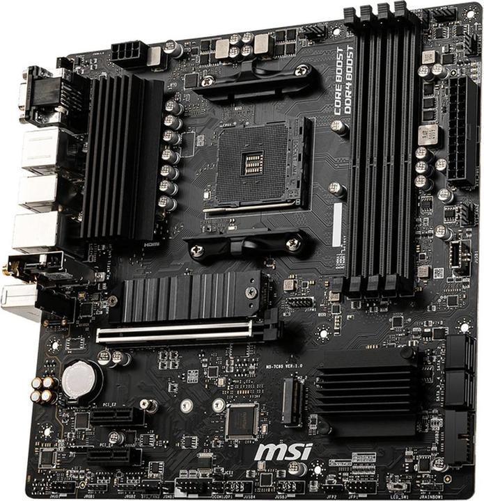 Actual product image MSI B550M PRO-VDH WIFI (AM4, AMD B550, mATX)