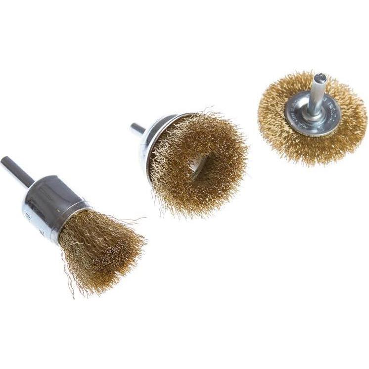 Real Techniques, Pennello make-up, Scrub Brush Set 3 Pcs. (Set)