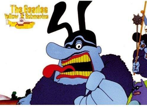 Immagine prodotto The Beatles Cartolina di Yellow Submarine