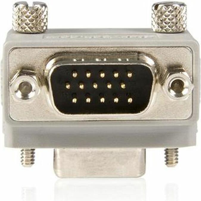 Produktbild StarTech com VGA Cable adapter, DB15 M, DB15 FM, Grau (VGA, 12.50 cm)