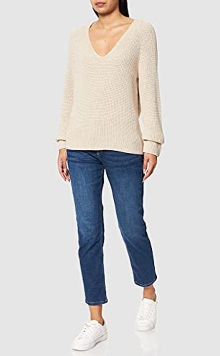 Produktbild Marc O'Polo Cardigan Stich Pullover V-Neck sandy melange (L)