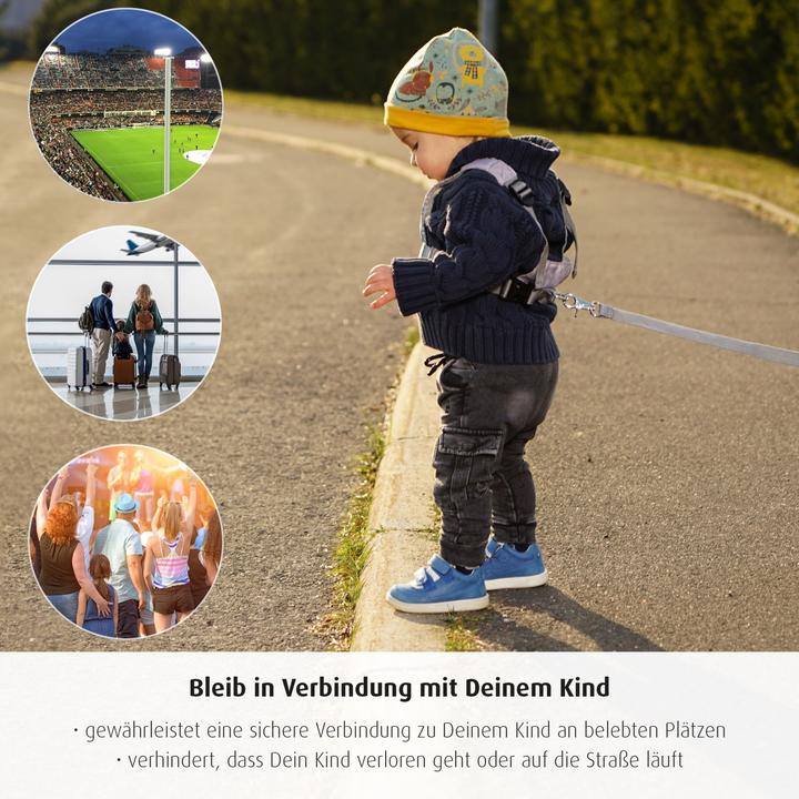 Actual product image Reer Running and protective harness for children TravelKidGo