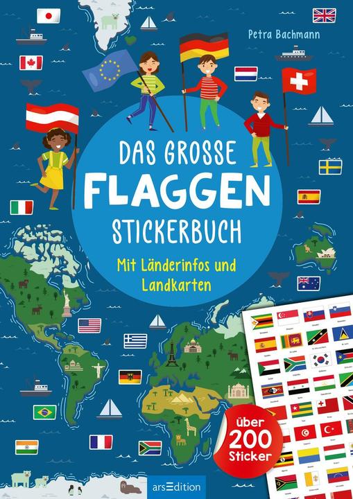 Produktbild Flaggen-Stickerbuch (200 Sticker)