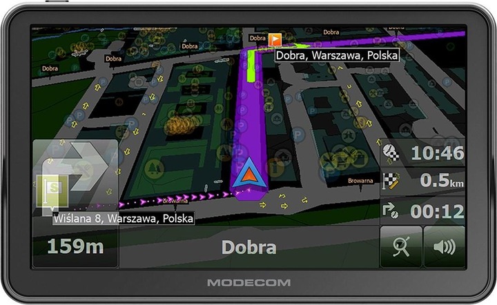 Produktbild Modecom FreeWAY CX 7.3 CAR NAVIGATION + MapFactor Karten von Europa (7.01")