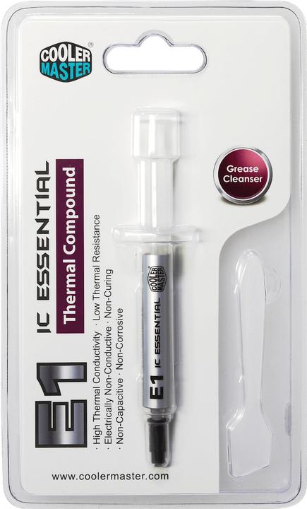 Immagine prodotto Cooler Master IC Essenziale E1 (4.50 W/m K, 2.50 g)