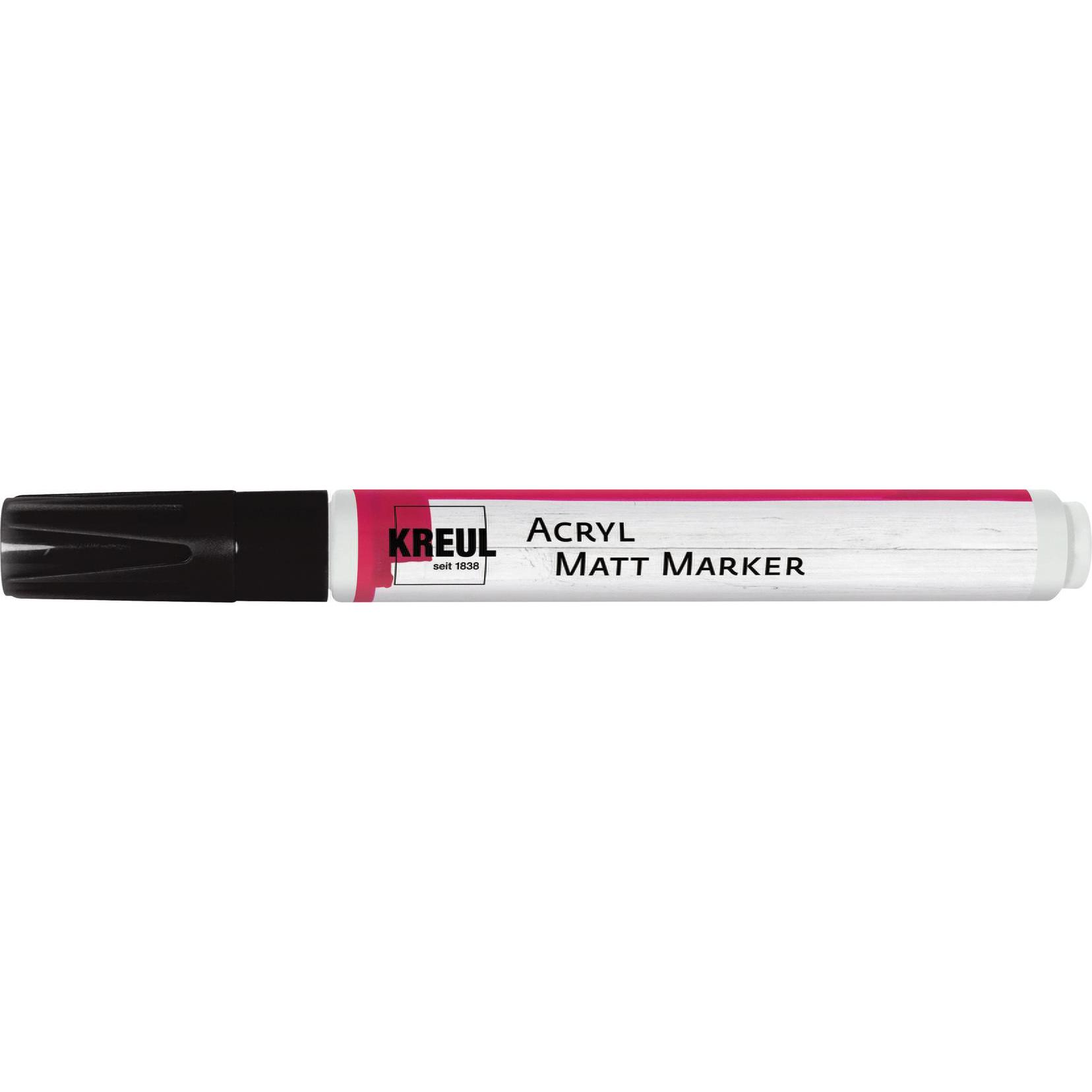 Kreul, Marker, Acryl Matt Marker medium (Rot, 4 mm, 1 x)