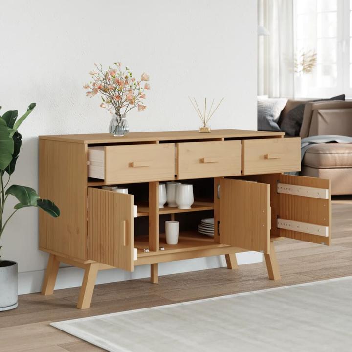 Produktbild VidaXL Sideboard OLDEN (114 x 43 x 73.5 cm)