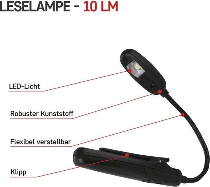 Actual product image Emos Reading lamp (25.90 cm, 10 lm)