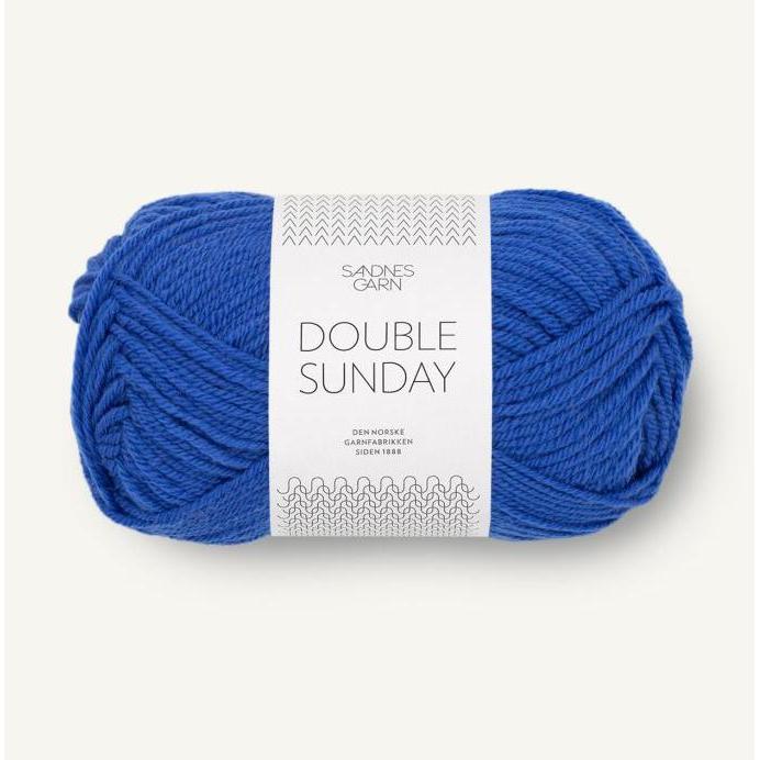 Sandnes Garn col. 5845 dazzling blue ca.108 m 50g, Garn + Wolle, Blau