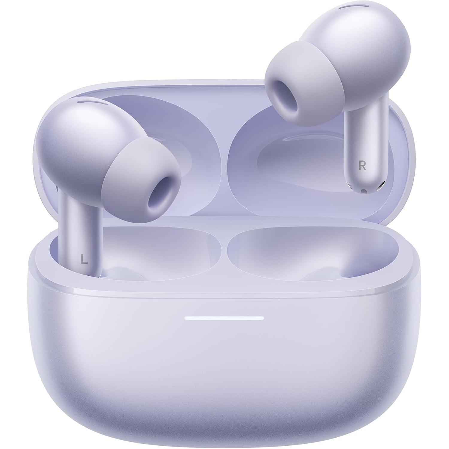 Xiaomi Redmi Buds 6 Pro (Aktive Geräuschunterdrückung, 9.50 h, Kabellos), Kopfhörer, Violett